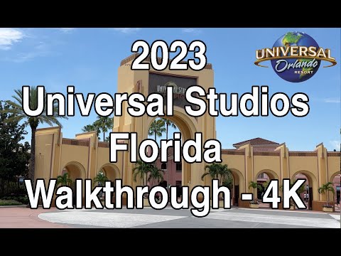 4K Universal Studios Florida Walkthrough