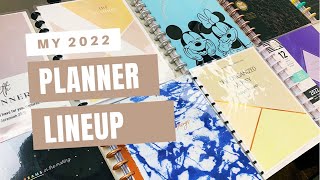 My 2022 Planner Lineup