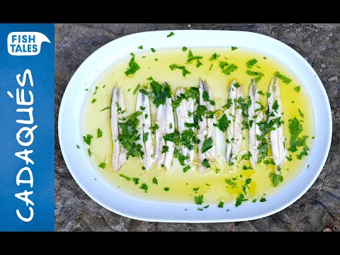 Boquerones - Spanish tapas: how to make anchovies in vinegar