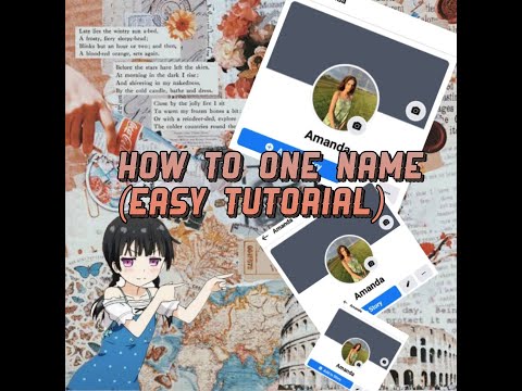 How to one name ( Easy Tutorial)