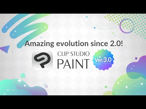 Amazing evolution since 2.0! Clip Studio Paint Ver.3.0