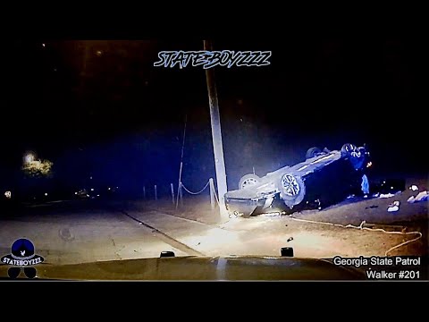 High Speed Chase In Savanah Ends In A Crazy Wreck!