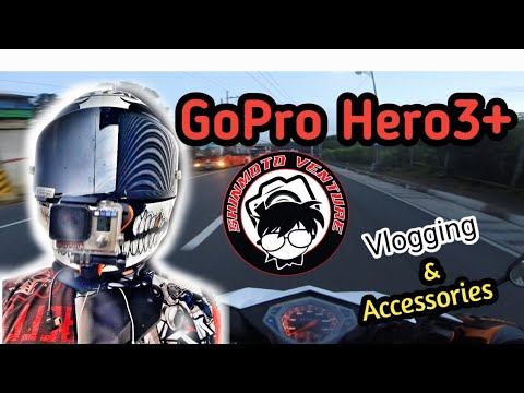 Gopro Hero3plus and Vlogging accessories trial On Ride