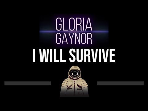 Gloria Gaynor • I Will Survive (CC) 🎤 [Karaoke] [Instrumental]