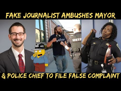 Emotional Ambush: Mayor and Police Chief Confronted by Fake Journalist Over Bus Incident