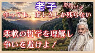 📚 【老子の教え】「争うな、争えば負けるだけだ」解説 🎥