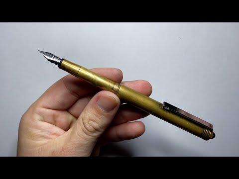 Traveler's Company Brass Fountain Pen - Six Years on