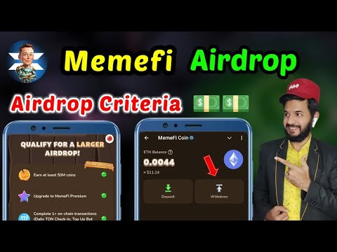 Memefi Airdrop Criteria 🤯 ｜ Memefi Sui Ton wallet new update ｜ Memefi campaign complete eligible