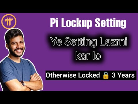 Pi Network Main Best Setting || Best lockup Setting on pi network || Pi Network Best lockup Setting