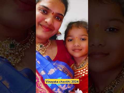 Vinayaka chavithi 2024#festival #festivevibes #trending #ytshorts #happy #family #telugu #love #kids