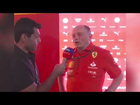 Fred Vasseur Saudi Arabia GP Post Race Interview | Ferrari Team Principal Interview | F1