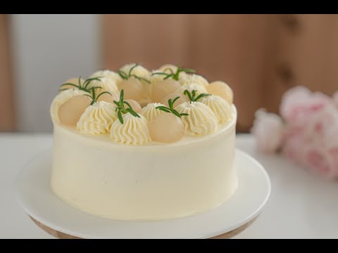 龙眼红茶蛋糕 black tea longan cake recipe 【with ENG recipe】