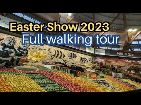 Sydney Royal Easter Show 2023 full walking tour vlog