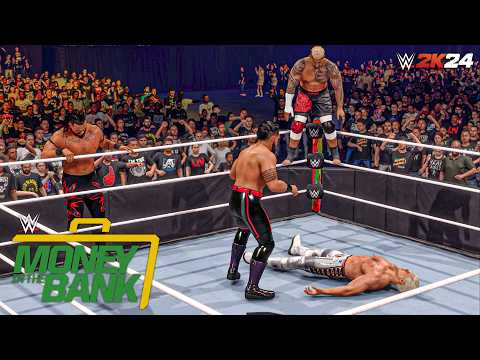 Cody Rhodes, Randy Orton and Kevin Owens vs. The Bloodline | Money in the Bank '24