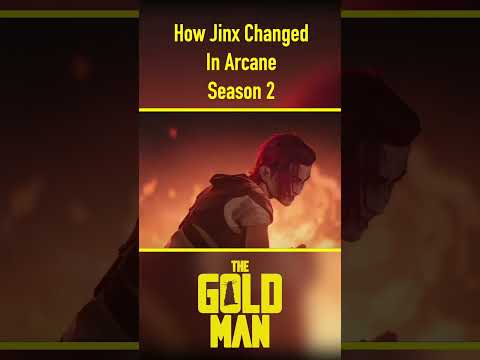 How Jinx Changed In Arcane Season 2 #shorts