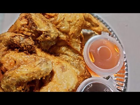 Butterfly chicken and BBQ Fries 🍟 🤤