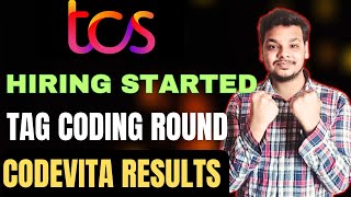 TCS TAG Coding Biggest Process Started | TCS Codevita Results | TCS Ninja , Digital , Prime | Hiring