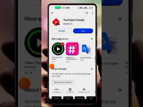 YouTube Create Video Editing App | #shorts #youtube #editing #video