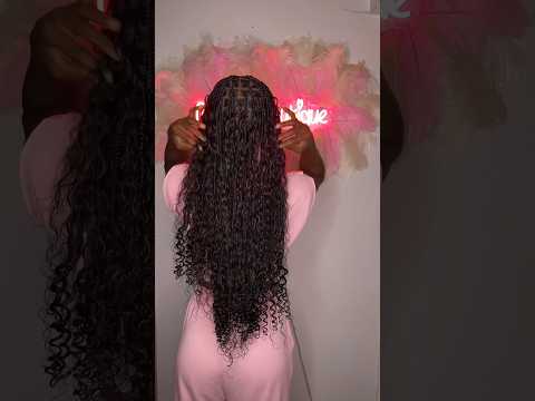 Bohemian Knotless Braids ‼️HACK‼️ #beauty #bohemianbraids #blackgirlhair