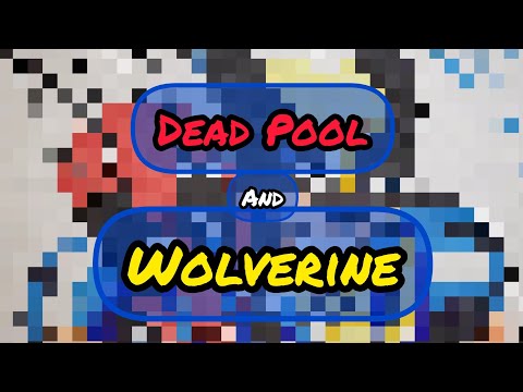 Dead Pool And Wolverine Speed Drawing By Luna Benitez