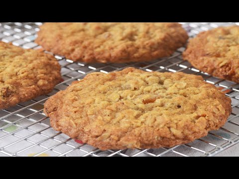 Oatmeal Raisin Cookies Recipe Demonstration - Joyofbaking.com