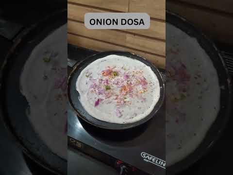 Onion Dosa recipe | Tasty Dosa #shortoftheday #shorts #ytshorts #viral #cooking #breakfastrecipe