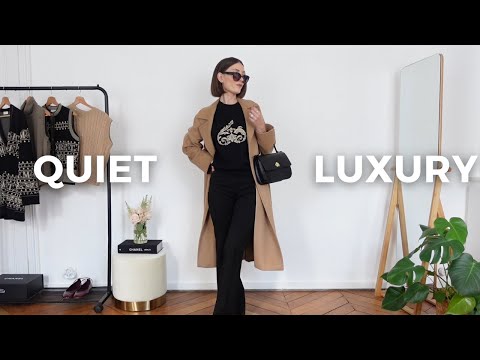 QUIET LUXURY FALL OUTFIT IDEAS - OLD MONEY WARDROBE ESSENTIALS