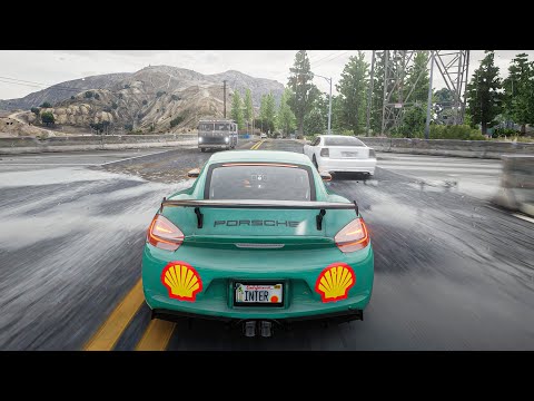 ⁴ᴷ⁶⁰ GTA 5 Realistic Weather Enhacement RAW Gameplay! Next-Gen Graphics Mod On NVIDIA RTX 3090