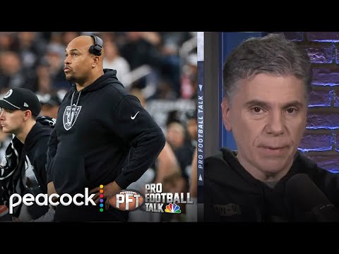 Las Vegas Raiders fire Head Coach Antonio Pierce after 4-13 season | Pro Football Talk | NFL on NBC