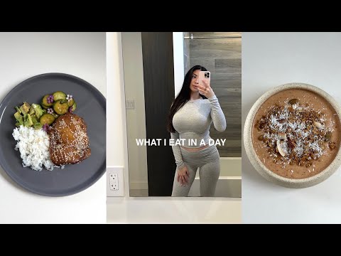 what i eat in a day to be extra healthy (kendall jenner erewhon smoothie dupe)