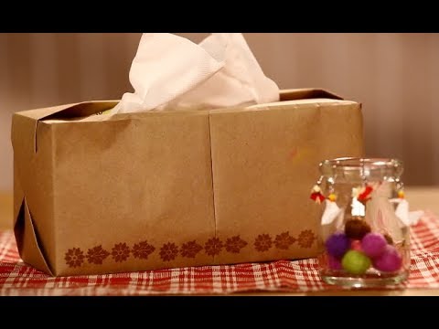 摺紙面紙盒origami tissue box(精簡版) | Life樂生活