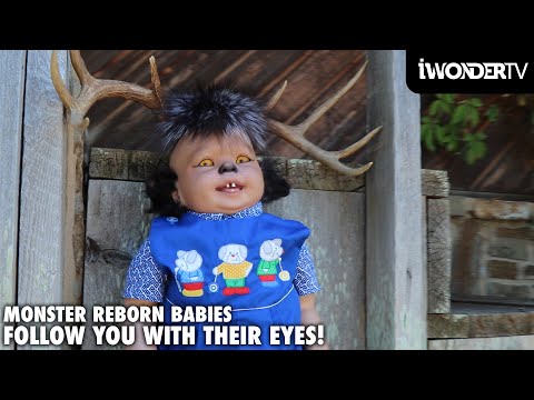 Scary Realistic Reborn Monster Doll Follows You With Its Eyes