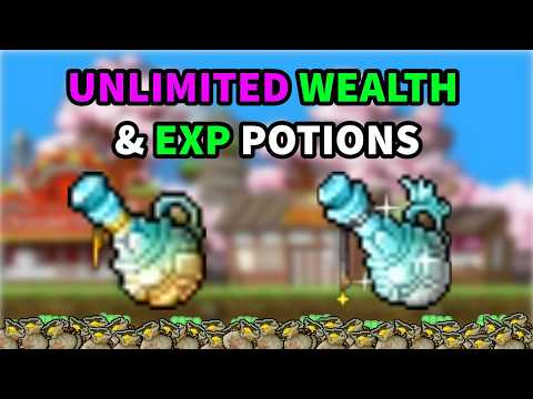 FARM WEALTH & EXP POTIONS EASILY | Threads of Fate Guide | Maplestory