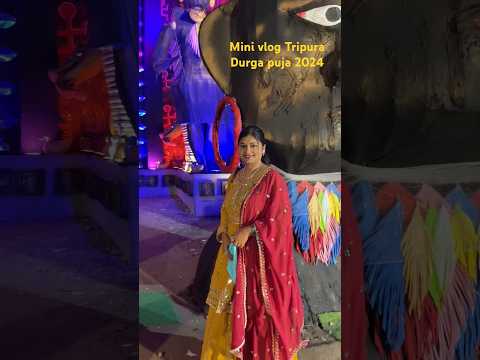 Mini vlog Tripura Durga puja 2024 #shorts