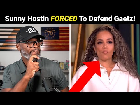 Sunny Hostin FORCED To Read Legal Note DEFENDING Matt Gaetz!