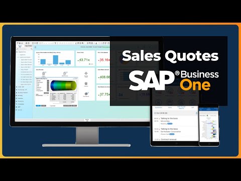 Create Sales Quotes | Examples and How-To | SAP Business One