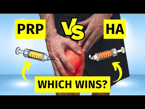 PRP vs Hyaluronic Acid Injections for Knee Arthritis