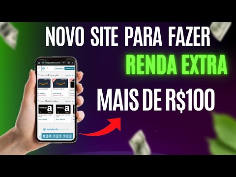 Novo site para ganhar dinheiro online com cashback, ofertas e pesquisas : renda extra na internet