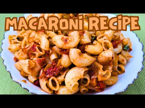 Macaroni Recipe 🍽🍝 | Masala Macaroni Recipe 🍴😍 | Vegetable Macaroni Recipe 😋🤤 | Snacks Recipes 🍜😲