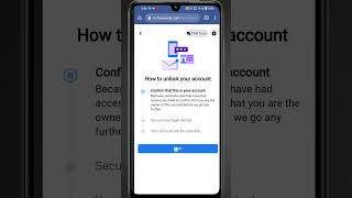 Your Account has been locked Confirm Your Identity Problem Facebook