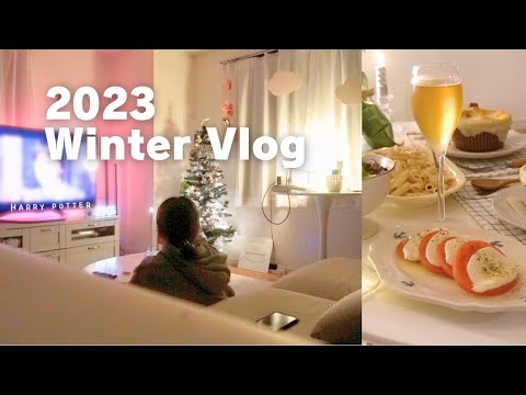 vlog｜Winter 2023, feeling like Harry Potter 🎄Husband's birthday celebrated with a homemade cake🍰