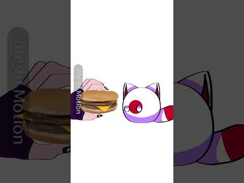 ⭐| Here Kitty You Can Has 🧀🍔 // #capcut #edit #animation #meme #shorts #fypシ #alightmotion #gacha |⭐