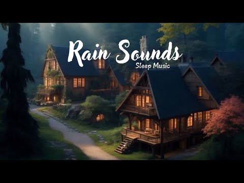 Deep sleep music fall asleep fast💤|Rain sounds for sleeping |Feel the rain on your skin #greennoise