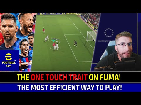 [TTB] EFOOTBALL 2023 ONE GOAL WINS IT EVENT! - FUMA + ONE TOUCH PASSING TRAIT IS SO MUCH BETTER!