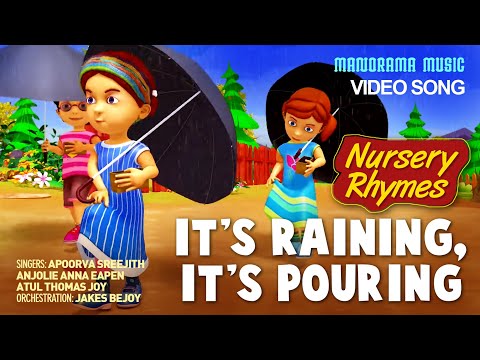 It Is Raining It Is Pouring  | English Nursery Rhymes Video | Jakes Bejoy | Children Rhymes