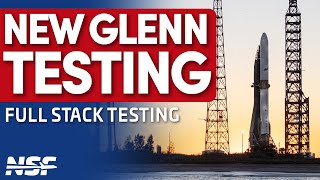 🚀 Blue Origin Tests New Glenn Full Stack for Maiden Flight