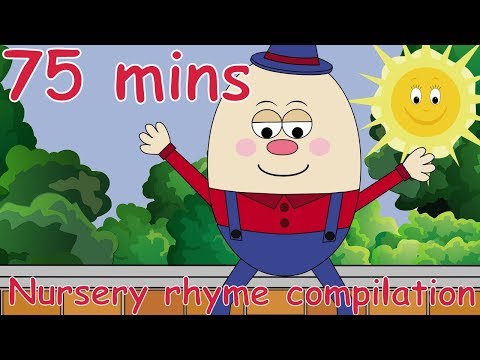 Humpty Dumpty Sat On The Wall! And lots more Nursery Rhymes! 75 minutes!