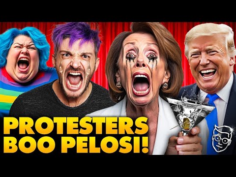 CHAOS: Pelosi BOOED, Screamed OFF STAGE By Democrat Activists For TWO Minutes Straight | 'BRUTAL'🤣