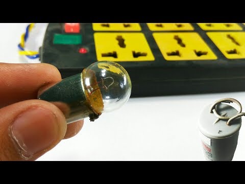 Experiment with Fan capacitor