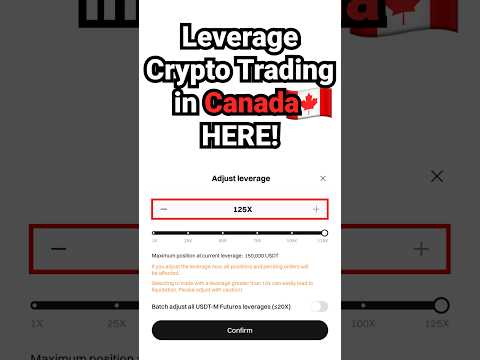 Leverage Crypto Trading in Canada 🇨🇦